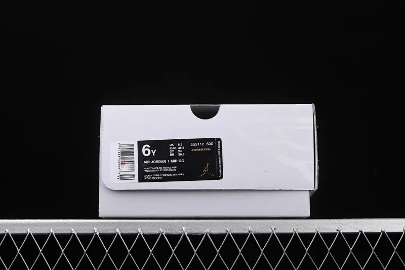 All categories Air Jordan Jordan series basketball shoes Air Jordan 1 Mid Air Jordan 1 Mid AJ1 Joe 1 mid-top goddess pink mandarin duck 555112-600